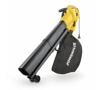 Soplador de hojas eléctrico POWEG4030 (3.300 W, Velocidad de soplado: 250 km/h)