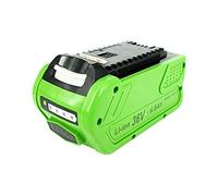 PowerSmart® Batería de Ion de Litio para Greenworks G40PH51, G40T5, GD40TCS, GDC40, 29472, 29727, G40B4, G40B6, GWT40VS2 (4000 mAh)