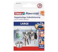 Tesa tiras adhesivas Powerstrips grandes 10 unidades