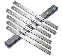 POWERTEC 128000DD - Cuchillas de cepillado HSS de 13 pulgadas de repuesto para DEWALT DW7352 DW735 - Juego de 6