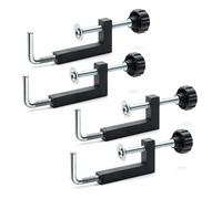 POWERTEC 71004-P2 Abrazaderas universales para cerca, paquete de 4