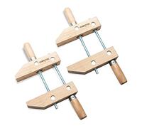 POWERTEC 71839 Abrazadera de tornillo de mano de madera, 12 pulgadas, abrazaderas de tornillo de mano para carpintería, paquete de 2