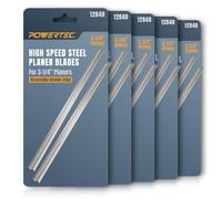 POWERTEC Cuchillas cepilladoras HSS de 3-1/4 pulgadas, paquete de 10 unidades para Wen 6530, DeWalt DCP580B, Porter-Cable PC70THP, RYOBI P611, Bosch PK2632K, Makita XPK01Z, Craftsman, Skil Hand