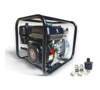 Powertec Pro Motobomba de Agua a Gasolina 210cc | Caudal Máximo 30.000 L/h