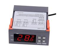 POWERTOOL - Termostato controlador de temperatura de 220 V, termostato digital de temperatura STC-1000, controlador de -50 ℃ ~ 110 ℃