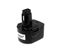 Powery Batería para Black & Decker Atornillador KC2000F 2000mAh