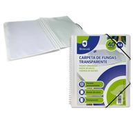 Pp bismark carpeta espiral 40 fundas transp.