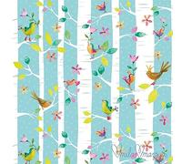 PPD Birds twitters Servilletas, 20 Unidades, Mesa Servilletas, Papel, 33 x 33 cm, 1331958