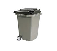 PPQIRU Mini contenedor de basura escritorio oficina portátil, soporte for bolígrafo, almacenamiento insumos for, 1 ud Para Familia(Grey)