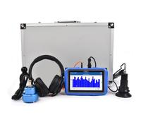 PQWT L9000 - Detector profesional de fugas de agua para tuberías de presión que combina la ubicación acústica del censo y los modos de detección de gas del trazador con pantalla táctil y profundidad