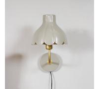 PR Home Aplique de pared Wells, beige/dorado, 21 cm, metal