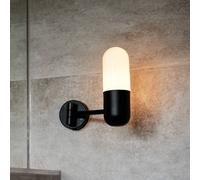 PR Home aplique para baño Zeta, negro, IP44, orientable