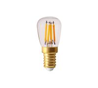 PR Home Bombilla E14 Elect LED filamento pera transparente