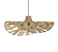 PR Home Lámpara de techo Wella ratán 81 cm Natural