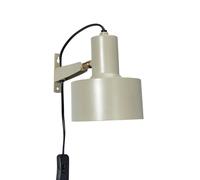 PR Home Solo aplique con enchufe, beige mate