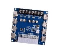 Práctica fuente de alimentación con 8 puertos USB y 5 salidas. Fácil configuración para dispositivos Fácil instalación Power Board