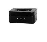 Práctico Mini caja de dinero en efectivo for gastos menores Cerradura de seguridad de acero inoxidable con cerradura Caja fuerte pequeña apta for la decoración de la casa 3 Tamaño L/XL/XXL