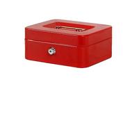 Práctico Mini caja de dinero en efectivo for gastos menores Cerradura de seguridad de acero inoxidable con cerradura Caja fuerte pequeña apta for la decoración de la casa 3 Tamaño L/XL/XXL