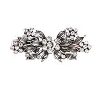 Práctico suéter con cremallera de diamantes de imitación para ropa cuello clip de chaqueta de punto de conexión hebilla joyería para mujeres y niñas