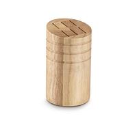 Práctico y elegante, este bloque de cuchillos vacío es ideal para organizar y proteger tus cuchillos a diario. Apto para todos los tamaños, te permite guardar tus utensilios de for