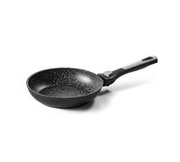 Pradel Excellence - PCUI002001 - Sartén de aluminio de herrero Pierra Ø20 cm - Revestimiento antiadherente con aspecto de piedra - Mango extraíble - Todo tipo de fuegos, inducción y horno