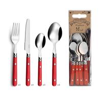 Pradel Set de 16 Cubiertos Saxo de Acero Inox 25cm-1,2mm
