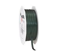 PRÄSENT C.E. Pattberg - Cinta de regalo de color verde pino satinado, 55 yardas para envolver regalos, 0.12 pulgadas de ancho, cinta para decoración y manualidades, cinta decorativa para regalos, para