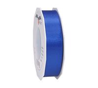 PRÄSENT C.E. Pattberg Satin - Cinta de Regalo Azul Real, 27 Yardas para Envolver Regalos, 1 Pulgada de Ancho, Cinta para decoración y Manualidades, Cinta Decorativa para Regalos, para Cada ocasión