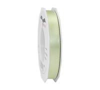 PRÄSENT C.E. Pattberg Satin Verde Menta, 27 Yardas para Envolver, 1,5 cm de Ancho, Manualidades, Cinta Decorativa para Regalos, para Cada ocasión, poliéster, 15 mm-25 m