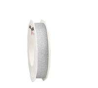 PRÄSENT Cinta de regalo de poliéster brillante, 25 metros, 15 mm, para manualidades, decoración y embalaje de regalos en cualquier ocasión