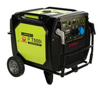 Pramac P7500I - Generador de corriente inverter silencioso con ruedas 7 kW - Continua 6,5 kW Monofásico