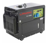 Pramac PMD5000s - Generador de corriente silencioso diésel con AVR 5 kW - Continua 4.2 kW Monofásica