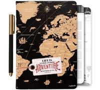 Prazoli - Libro de aventuras 3 en 1 para parejas, diario de viaje y lista de recortes, bonitos regalos para mujeres y hombres, planificador y organizador con bolsillos y recordatorios