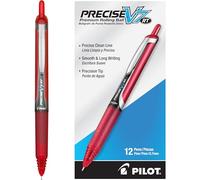 Precisa Pilot V7 RT Rolling bolígrafos de punta de bola retráctil, punta fina, sola pluma, tinta negra (26072)