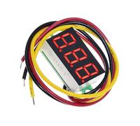 Precisions 0, 36 pulgadas monitores de voltaje con medidores en miniatura de bajo consumo para proyectos, comprobadores electrónicos