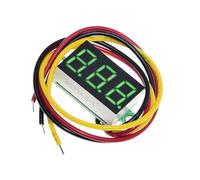 Precisions 0, 36 pulgadas monitores de voltaje con medidores en miniatura de bajo consumo para proyectos, comprobadores electrónicos