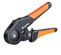 Preciva Herramienta de crimpado hexagonal,Crimpadora 0,08-16mm²(AWG28-5)