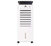 Predator 20, Enfriador de aire evaporativo portátil con Mata Insectos, 60 W, 5,5 litros, Blanco y Negro.