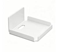 predolo Bandeja de Pared sin Taladro Multifuncional Organizador Doméstico para Hogar, Blanco