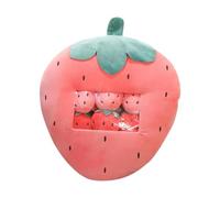 predolo Cojín de Juguete con Muñeco de Snack para La Decoración de La Habitación de Los Niños Y Regalos, tal como se describe, Fresa