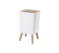 predolo Cubo de Basura de Pie Alto con Tapa de Cubo de Basura Cubo de Basura Cubo de Basura de Estilo Nórdico para Baño Al Aire Libre Sala de Estar Dor, PIAZZA