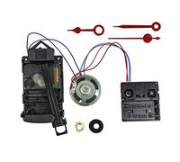predolo Movimiento de Reloj de Pared Mecánico Accesorio Silencioso para Reloj de Pared Mecanismo de Eje Largo con Música Kit de Reparación con Altavoz