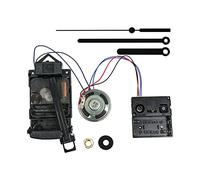 predolo Movimiento de Reloj de Pared Mecánico Kit de Reparación de Reloj Mecánico de Accesorio Silencioso de Eje Largo Repuesto para Altavoz Musical