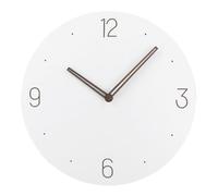 predolo Reloj de Pared Analógico Redondo Reloj de Pared Silencioso Reloj Colgante Minimalista Esfera de 29cm Legible Madera MDF sin Ruido Molesto Diseño Sobrio Adecuado para Casa Estudio Meditación