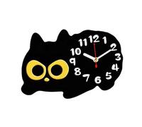 predolo Reloj Escritorio con Forma, silencioso, con diseño Dibujos Animados, Compacto, Adorno Escritorio Moderno para Dormitorio,