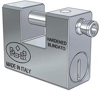 Prefer - Candado Blindado 30x60x75 mm con Llave Punzonada - Antirrobo, Antigrimaldello, Antiapertura, Seguridad para Persianas y Puertas Exteriores.
