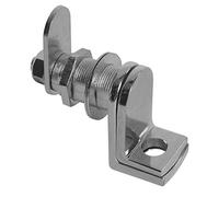 Prefer - Cerradura con orificio para candado Diámetro 11 mm - Palanca 31 mm Centro de orificio - Completa con 2 Llaves de Latón - Adecuada para uso exterior - para puerta y reja