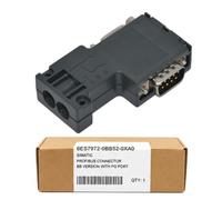 Prefer Warehouse PROFIBUS - Conector de bus DP, 90° IDC, puerto PG | Compatible con Siemens 6ES7972-0BB52-0XA0; conector IDC PROFIBUS DP de 90° hasta 12 Mbps con puerto PG.