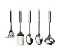 Premier Housewares - Juego de 5 Utensilios de Cocina (Acero Inoxidable)