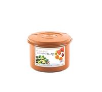 Premium Kimchi, Chucrut comida de fermentación con interior vacío tapa - 0,8 L (3L) forma redonda...